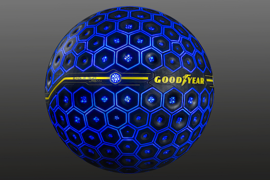 Goodyear представила «умные» шины Eagle 360 с самовосстановлением
